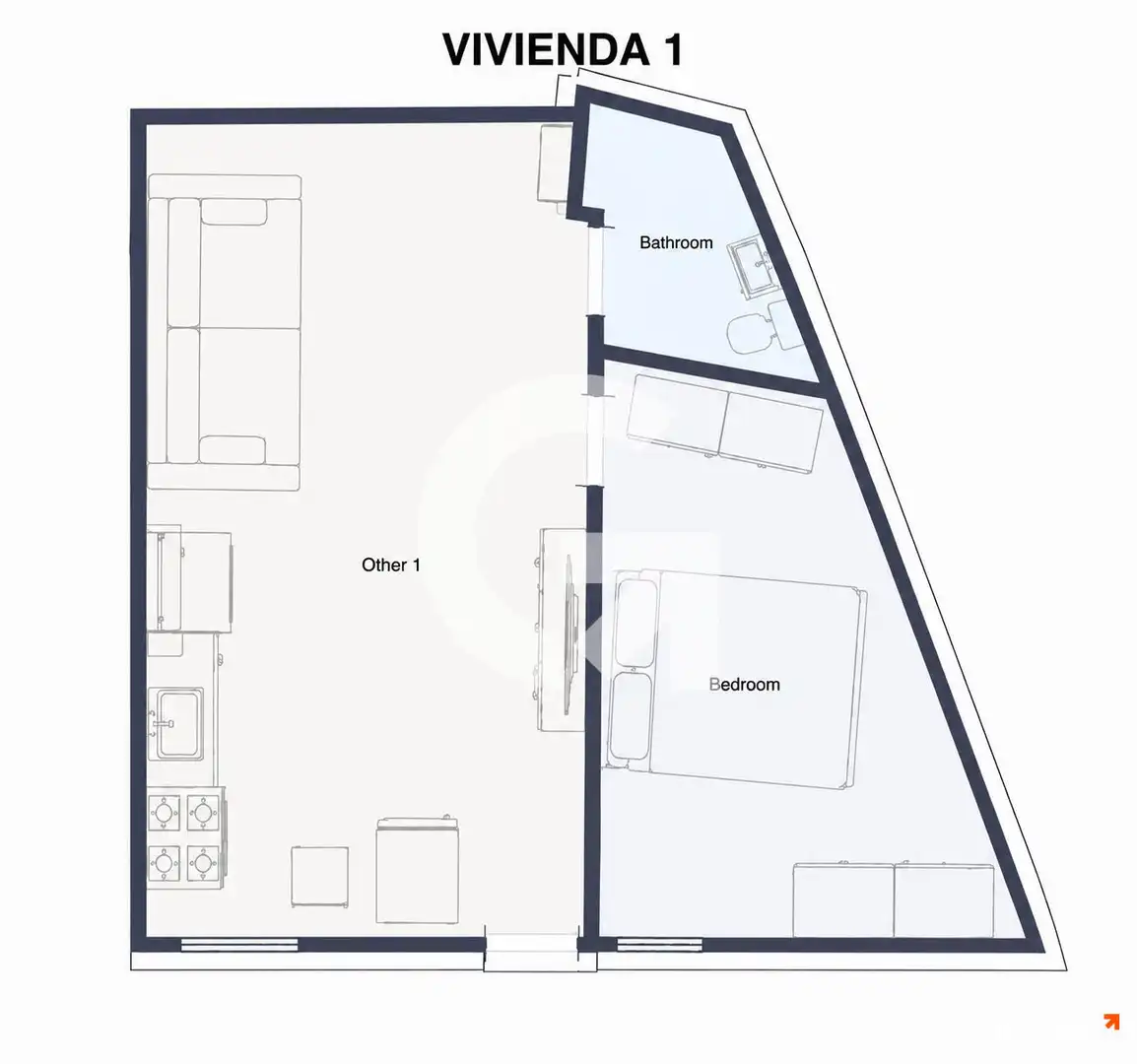 Flat for sale in Cornellà de Llobregat