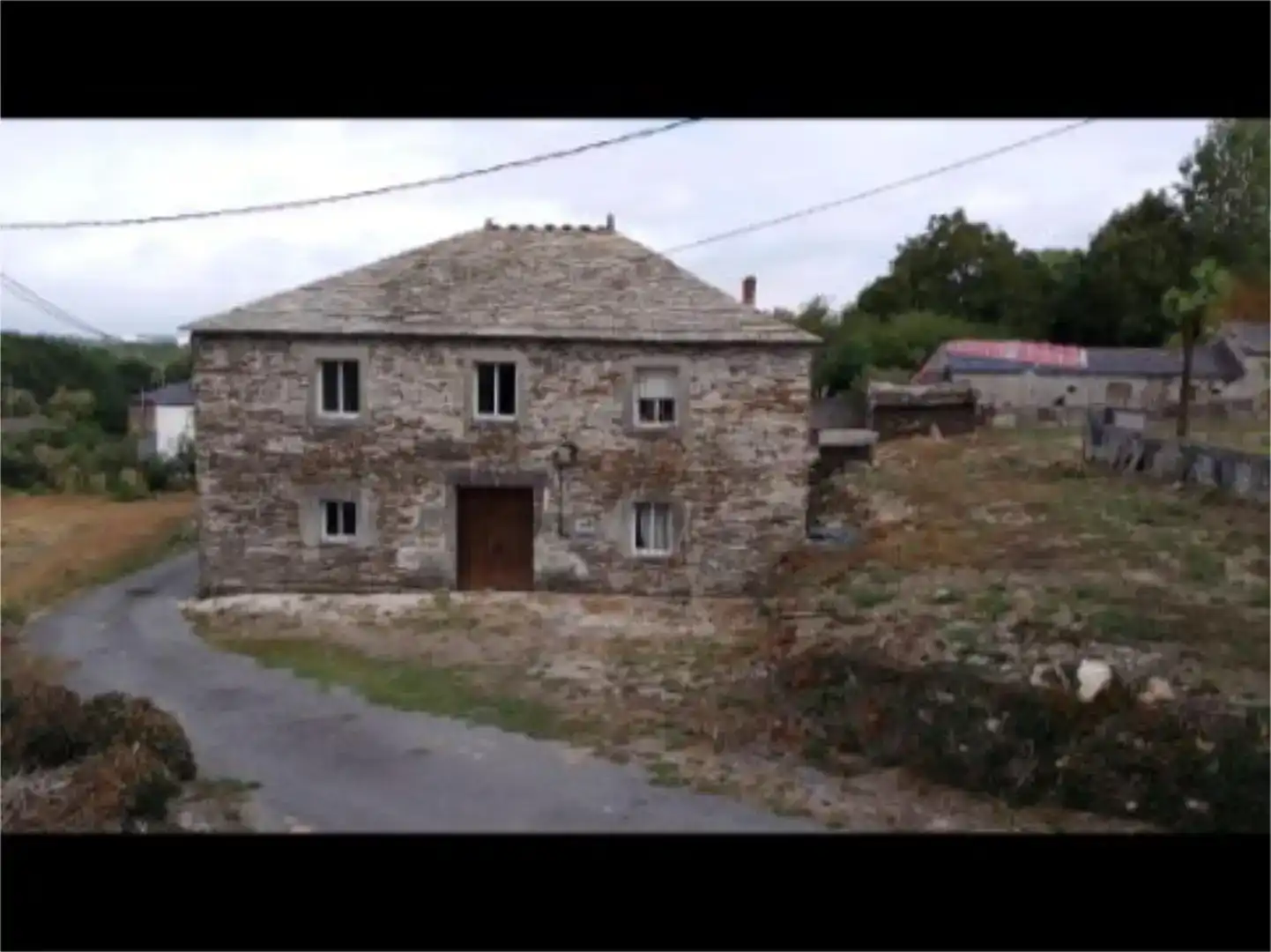 Vista exterior de Casa o xalet en venda en Lugo Capital