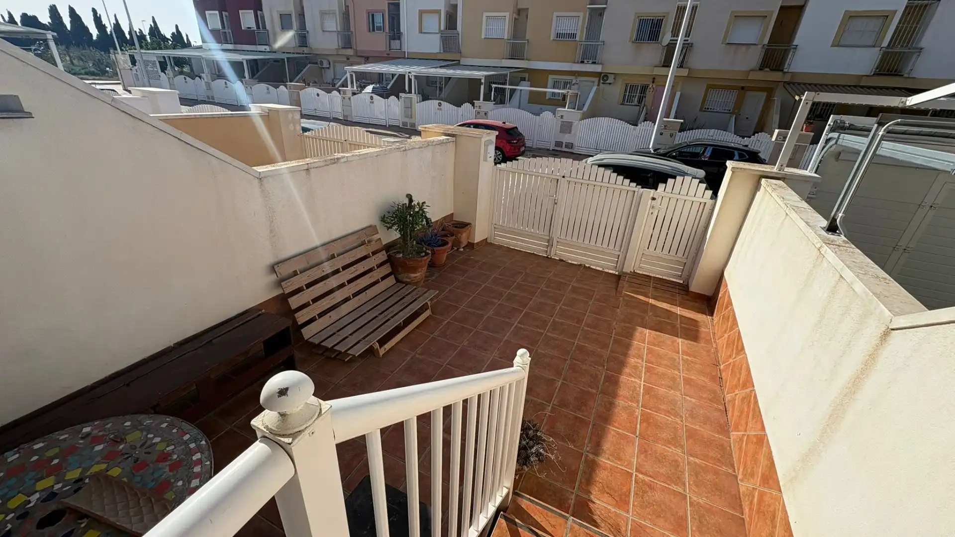 Terraza de Casa adosada en venta en San Pedro del Pinatar con Jardín privado, Terraza y Amueblado