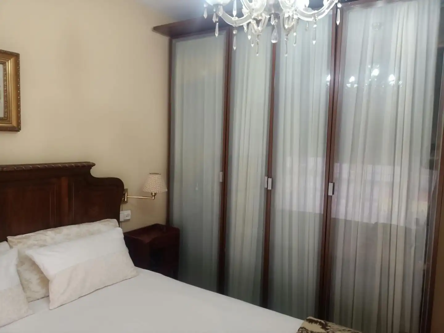 Bedroom of Flat for sale in Gijón   with Heating, Parquet flooring and Furnished