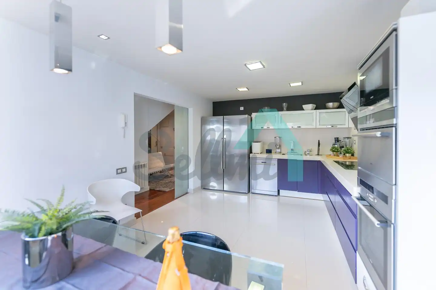 Küche von Maisonette zum Verkauf in Oviedo  mit Heizung, Terrasse und Abstellraum