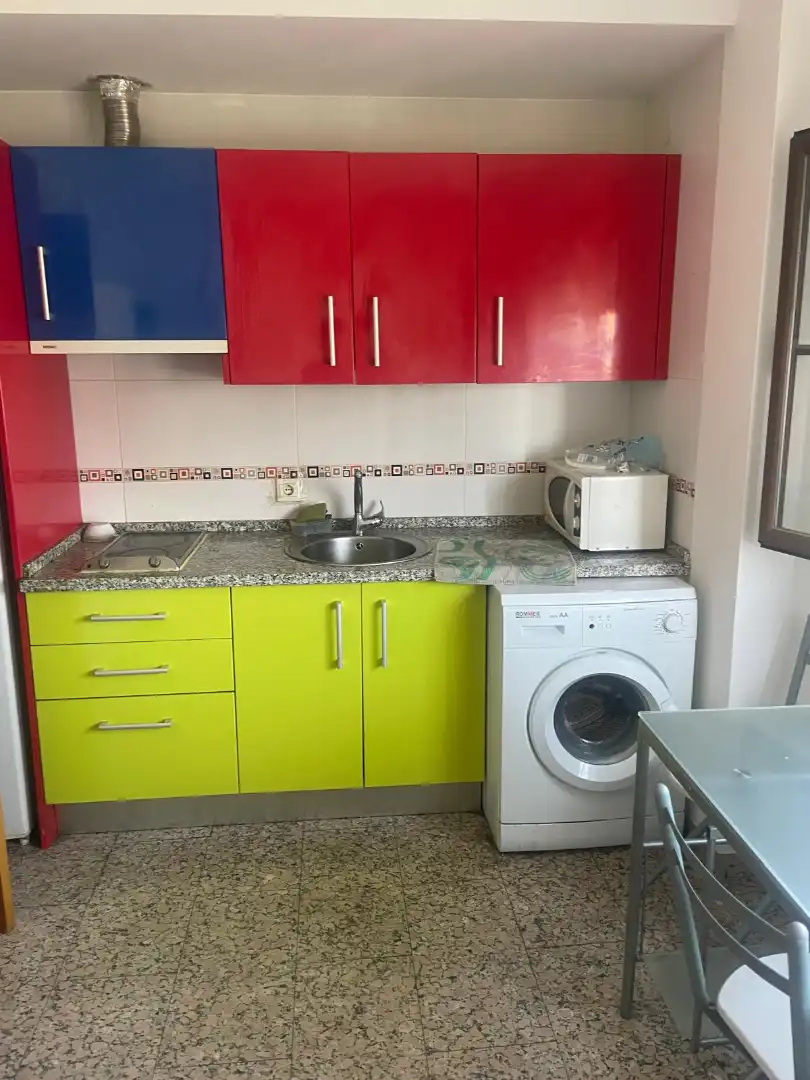 Kitchen of Flat for sale in Granada  with Air Conditioner, Heating and Furnished