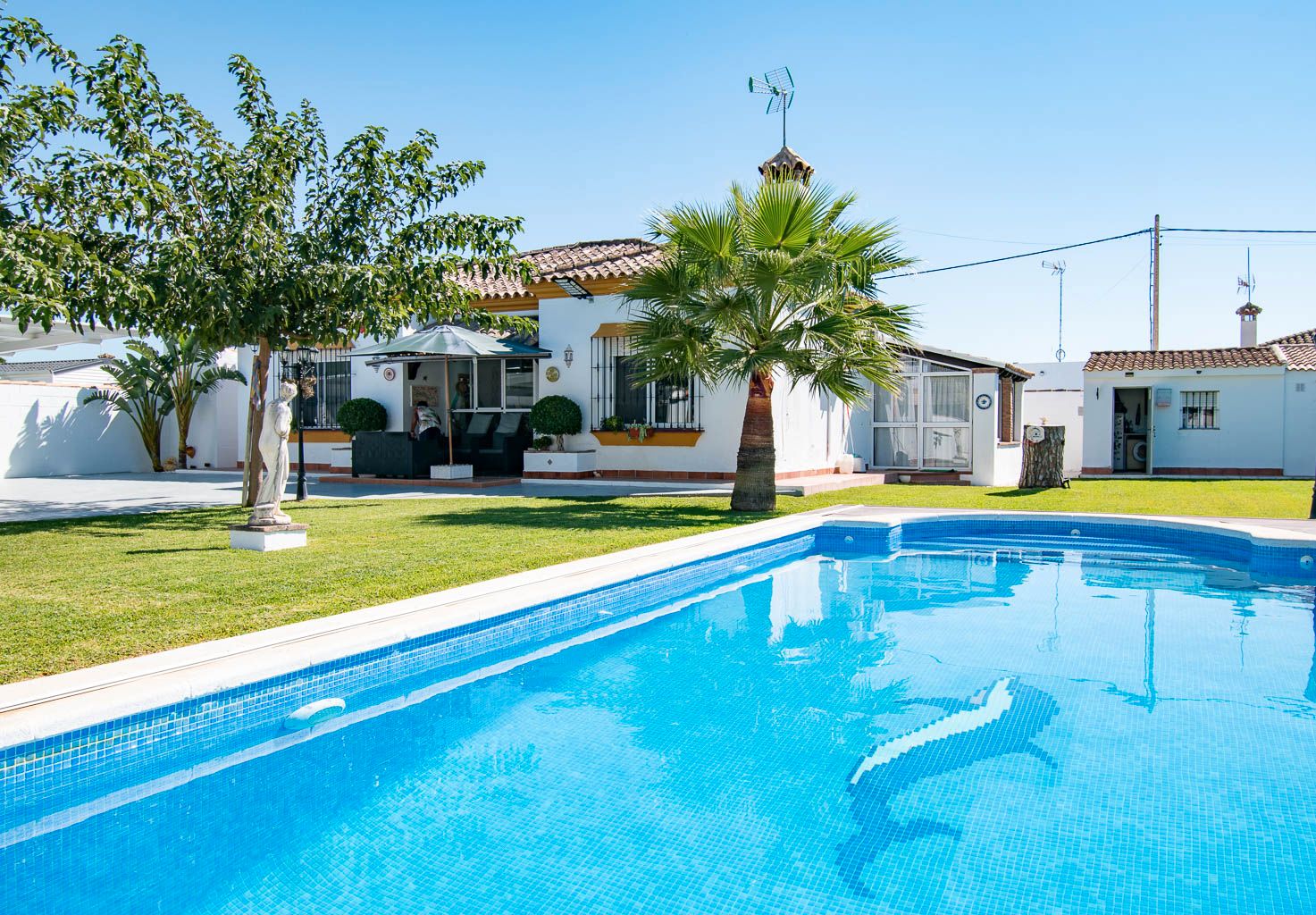 Jardí de Casa o xalet en venda en Chiclana de la Frontera