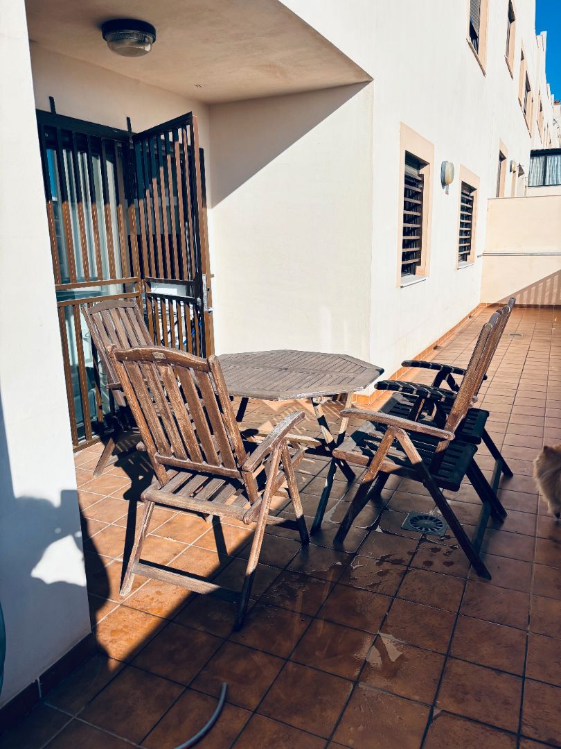 Terrace of Flat to share in Arona  with Terrace, Furnished and Oven