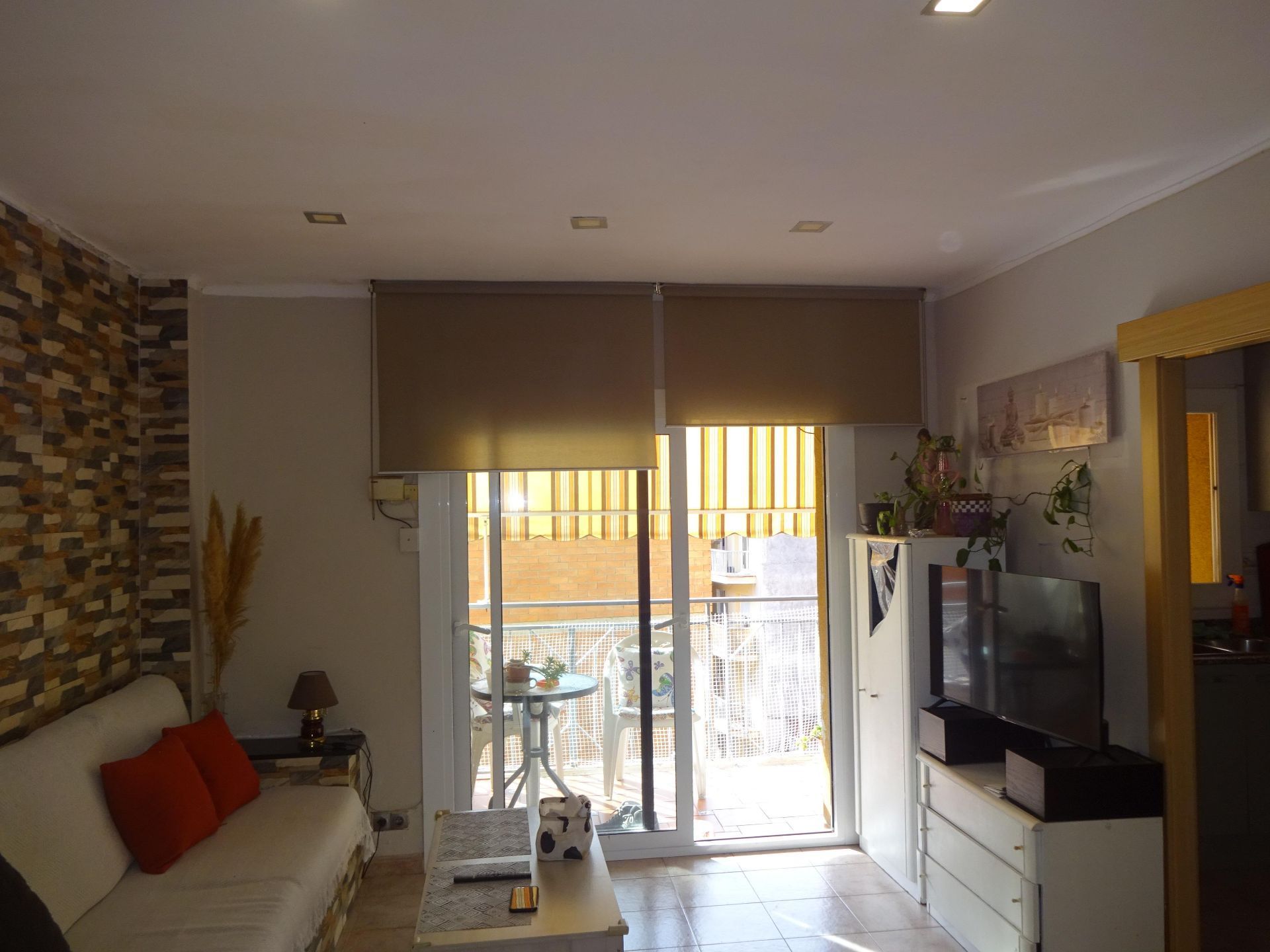 Sala de estar de Piso en venta en Mataró
