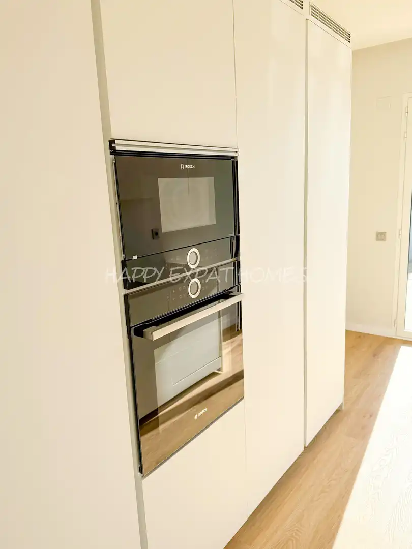 Kitchen of Flat for sale in Sitges  with Air Conditioner, Heating and Private garden