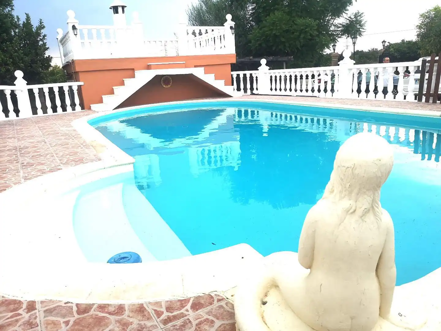 Swimming pool of Houses for sale in Alzira  with Terrace, Storage room and Swimming Pool