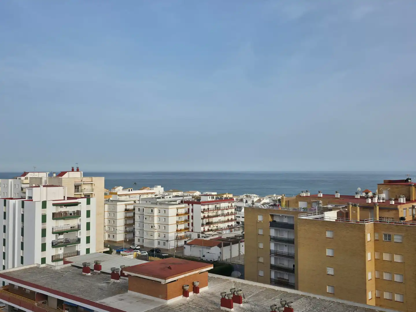 Vista exterior de Piso en venta en La Antilla con Aire acondicionado, Amueblado y Lavadora