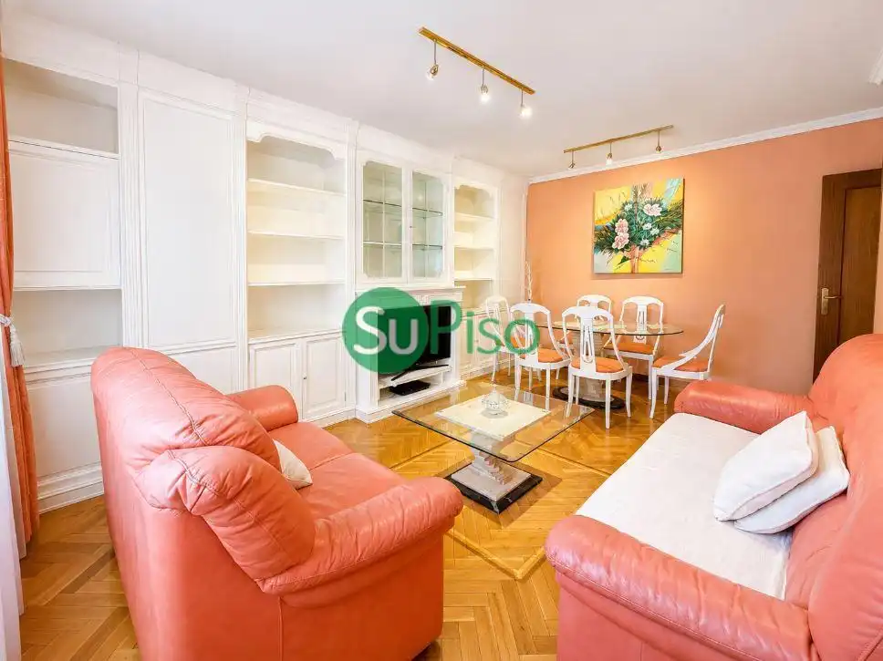 Sala de estar de Piso en venta en Madrid con Aire acondicionado, Calefacción y Parquet