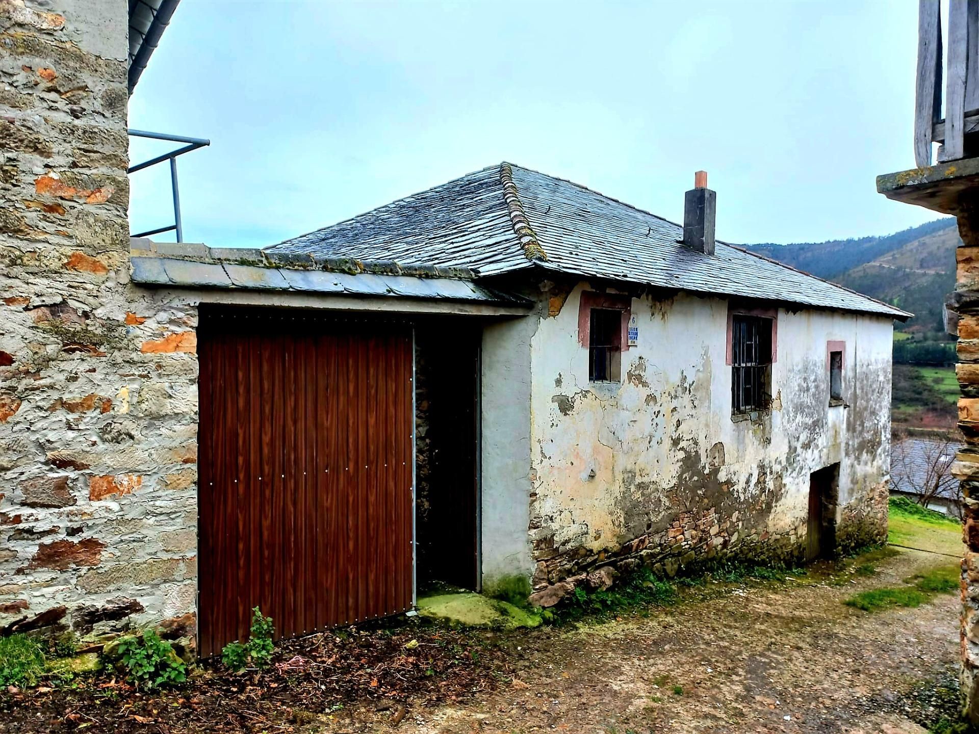 Exterior view of Country house for sale in Villayón  with Private garden