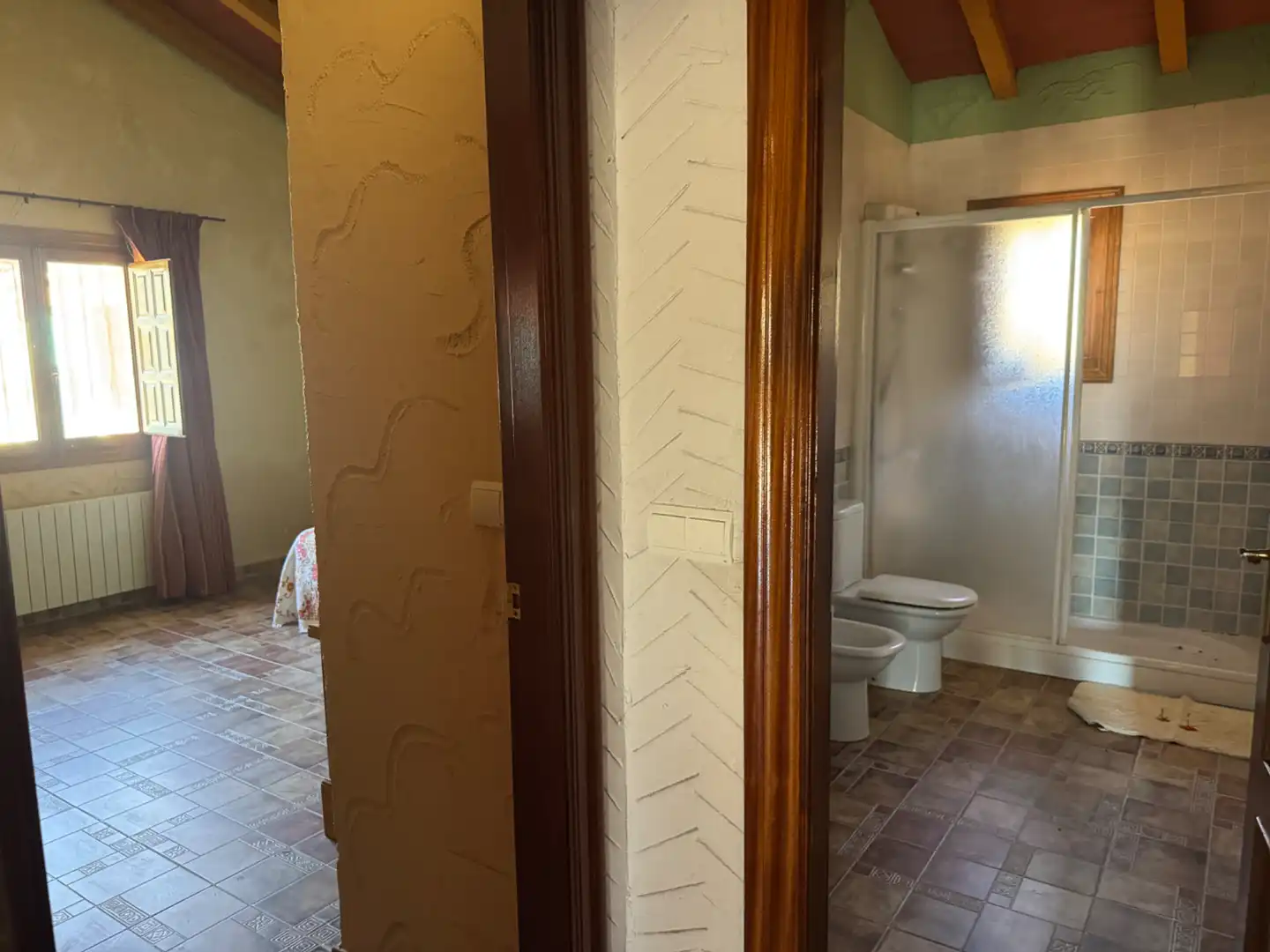 Baño de Casa o chalet en venta en Cehegín con Aire acondicionado, Calefacción y Jardín privado