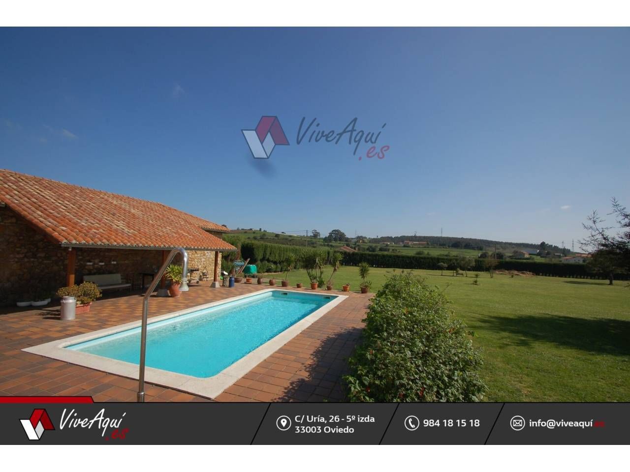 Swimming pool of House or chalet for sale in Gozón  with Heating, Private garden and Terrace