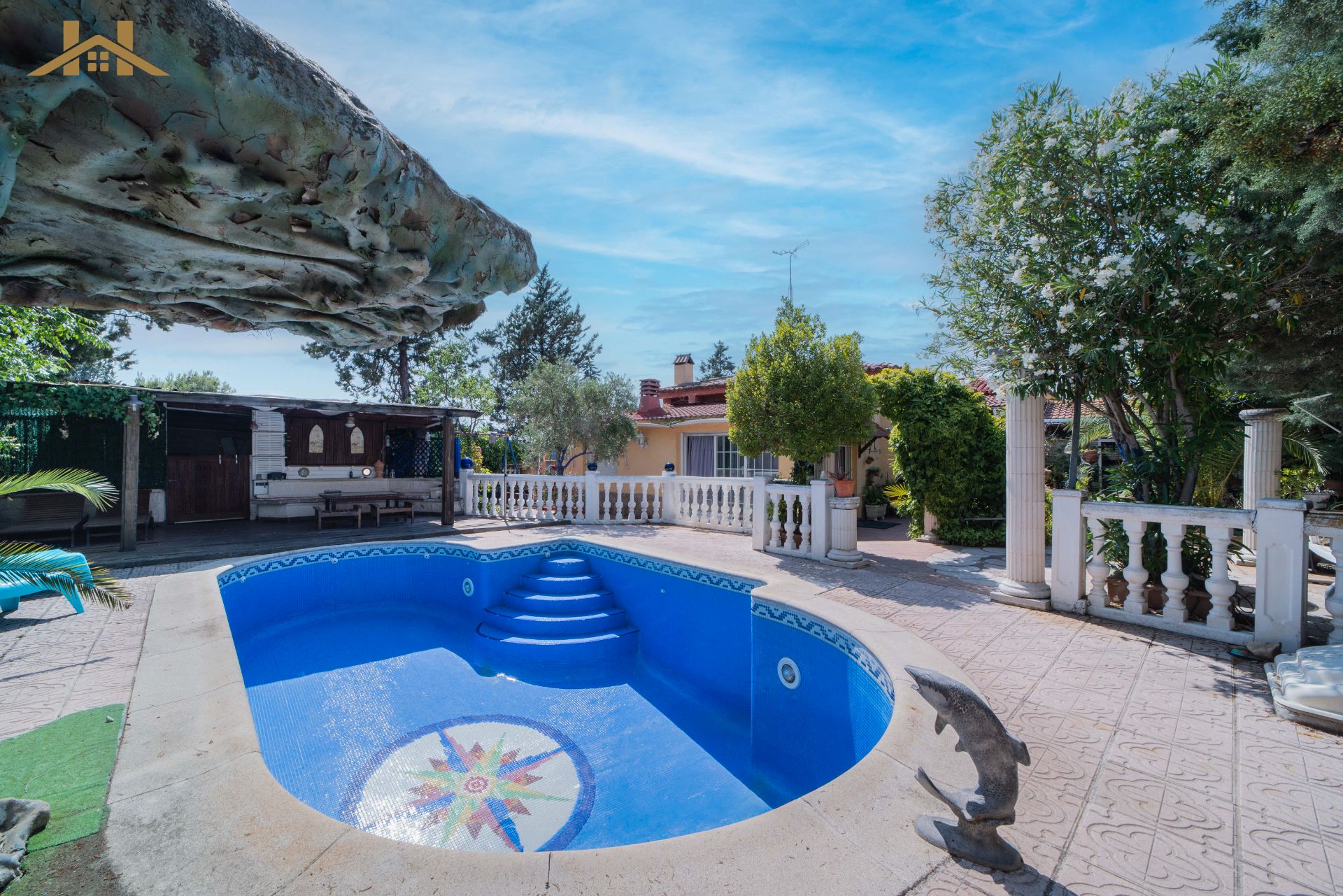 Piscina de Casa o xalet en venda en Móstoles amb Aire condicionat, Calefacció i Jardí privat
