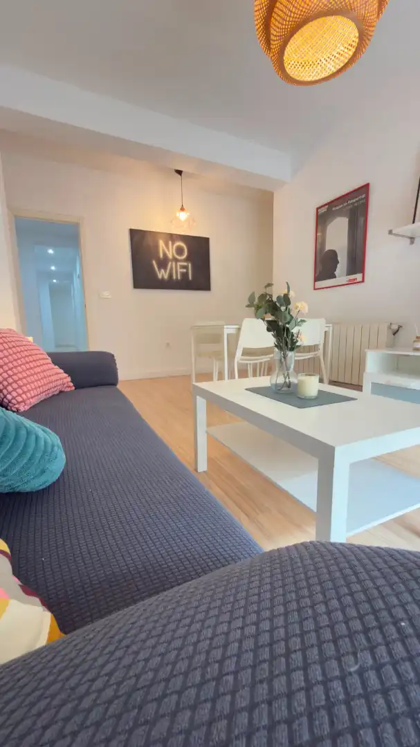 Sala de estar de Piso de alquiler en Granada con Aire acondicionado, Amueblado y Lavadora