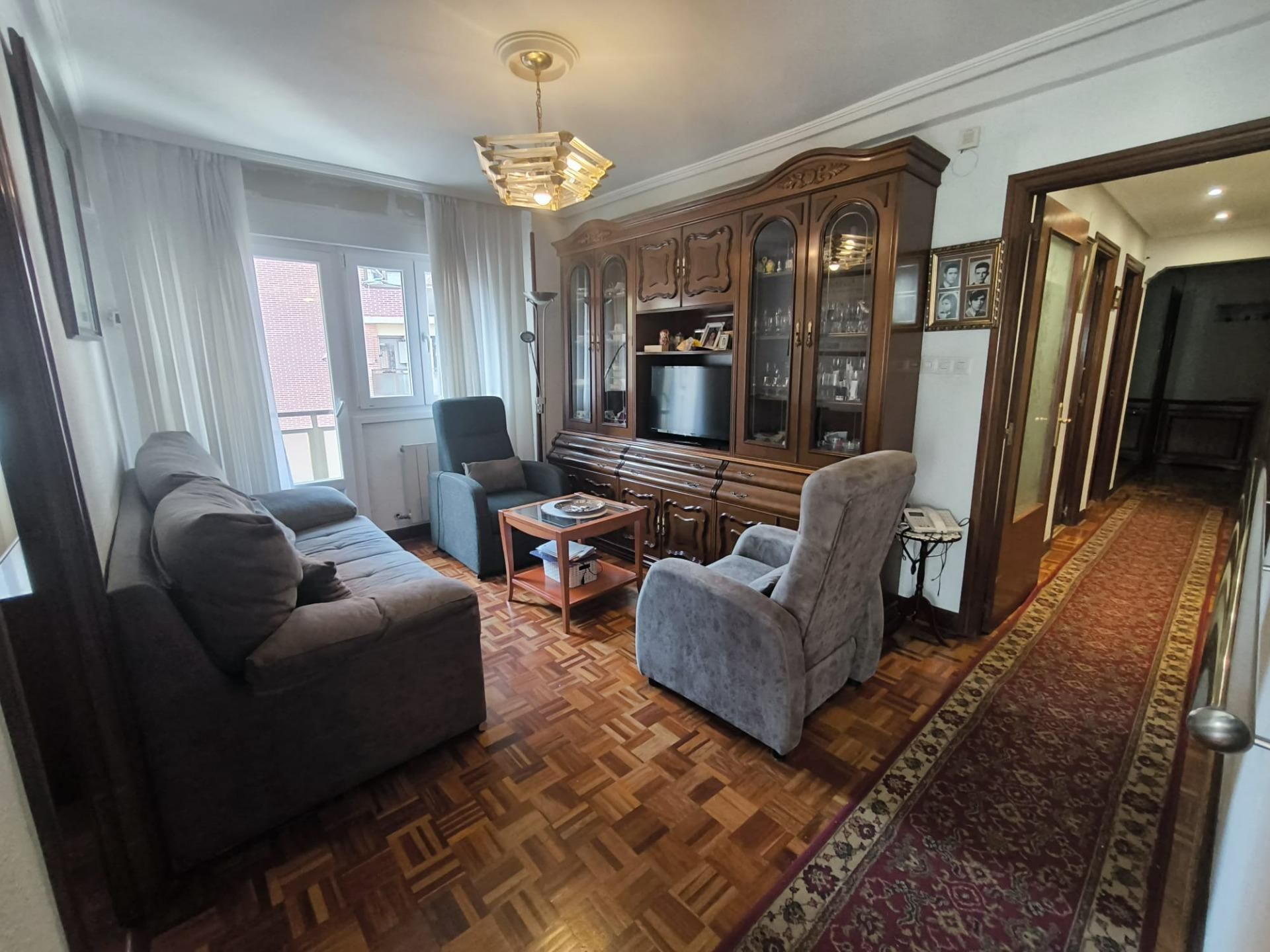 Living room of Flat for sale in Barakaldo   with Heating, Private garden and Balcony