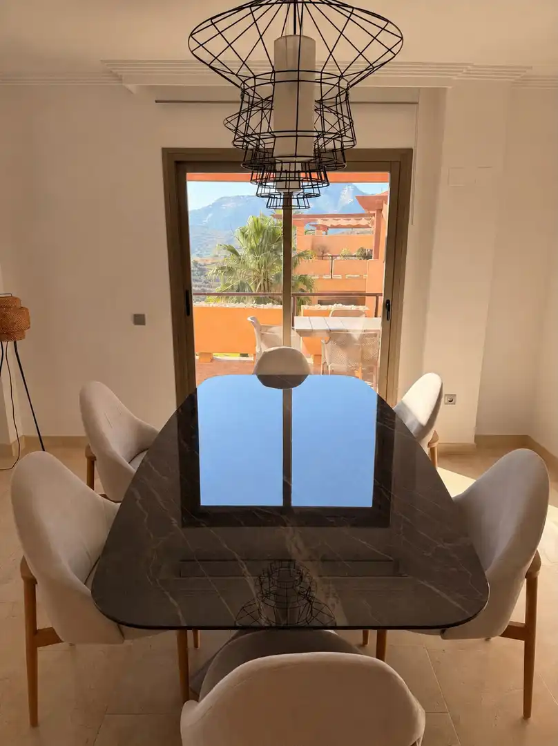Dining room of Attic for rent in Benahavís  with Air Conditioner, Heating and Terrace
