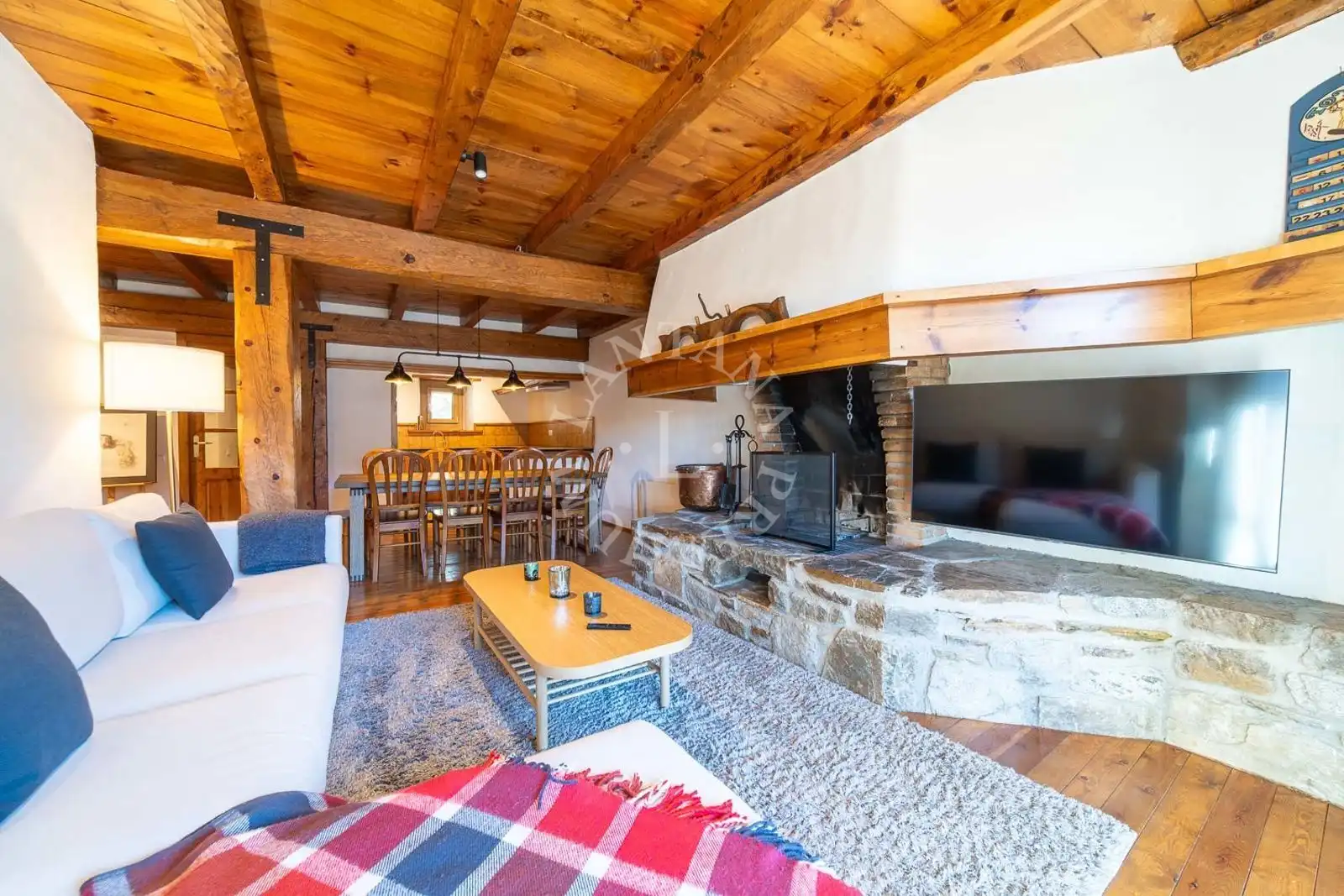 Sala de estar de Casa o chalet en venta en Naut Aran con Calefacción, Parquet y Terraza