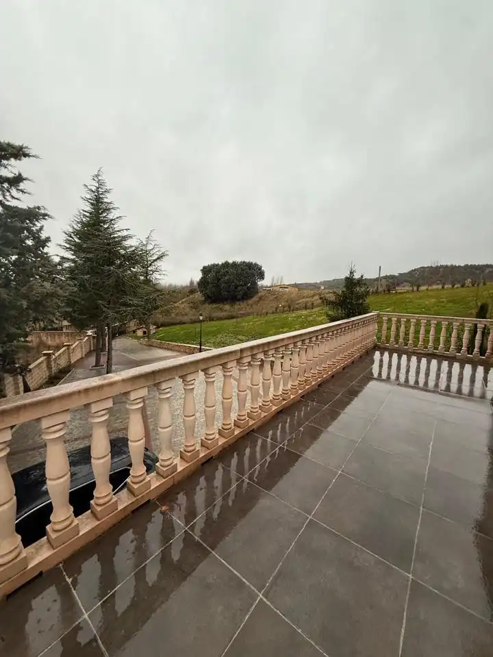 Terraza de Casa o chalet en venta en Castillejo de Mesleón con Calefacción, Jardín privado y Terraza