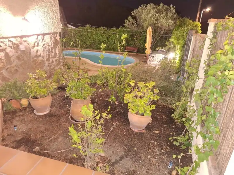 Garden of Houses for sale in Miraflores de la Sierra  with Air Conditioner, Heating and Terrace