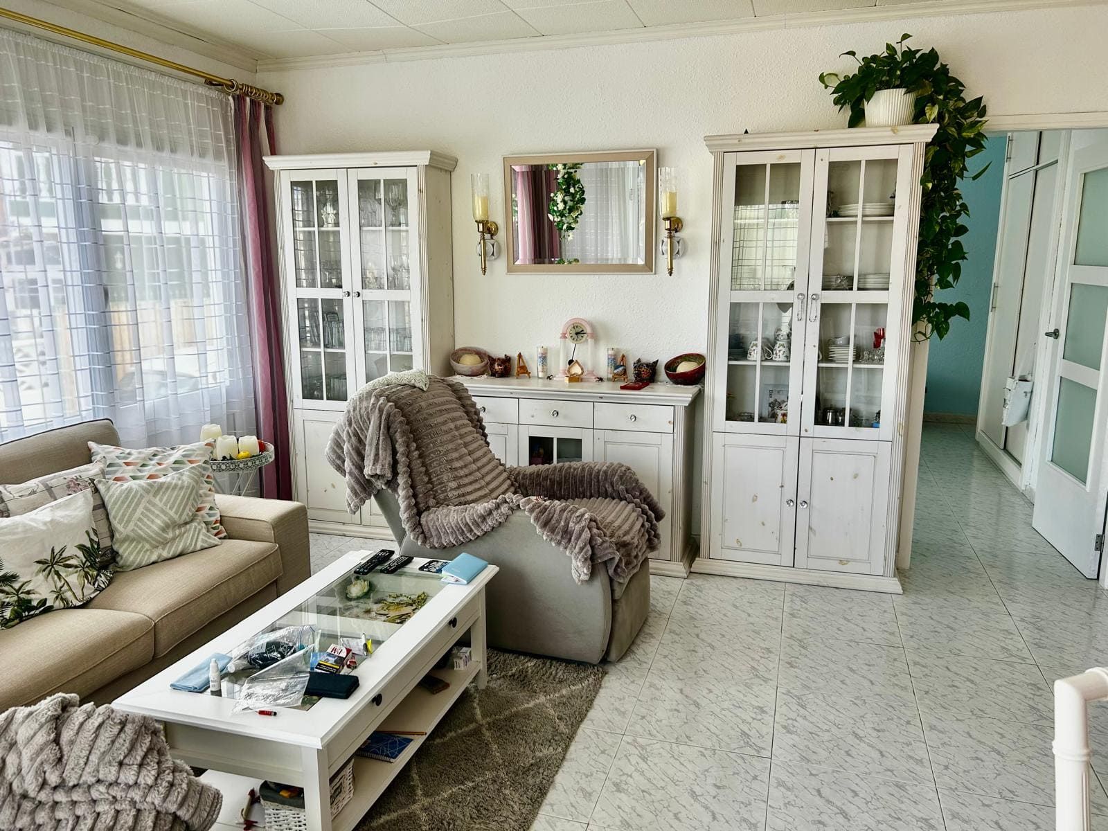 Living room of Apartment for sale in Puerto de la Cruz  with Terrace and Furnished