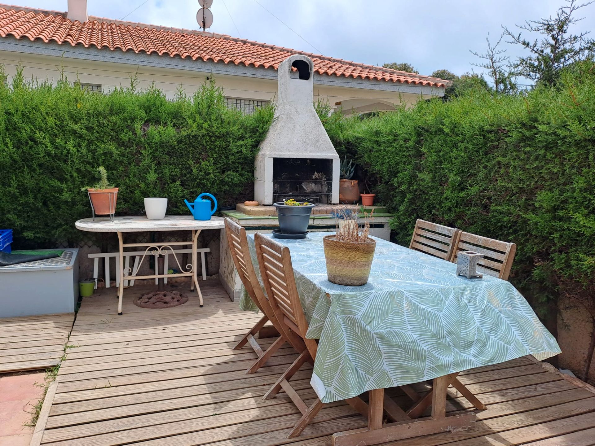 Terrace of Single-family semi-detached for sale in Cunit  with Private garden, Terrace and Storage room