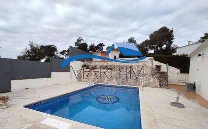 Swimming pool of House or chalet for sale in Palafolls  with Air Conditioner, Heating and Terrace