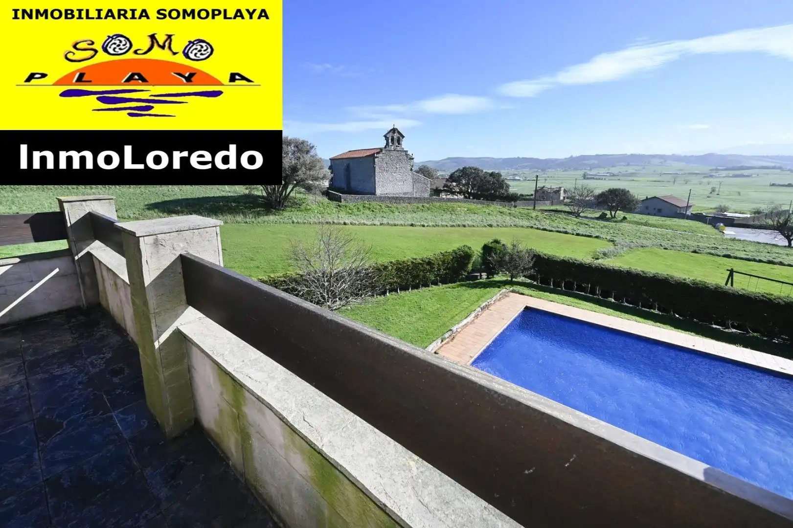 Piscina de Casa o chalet en venta en Ribamontán al Mar con Calefacción, Jardín privado y Terraza