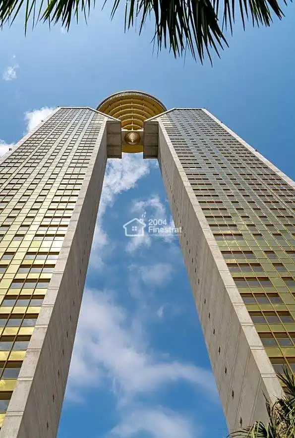 Außenansicht von Wohnungen zum Verkauf in Benidorm mit Klimaanlage, Terrasse und Gemeinschaftspool