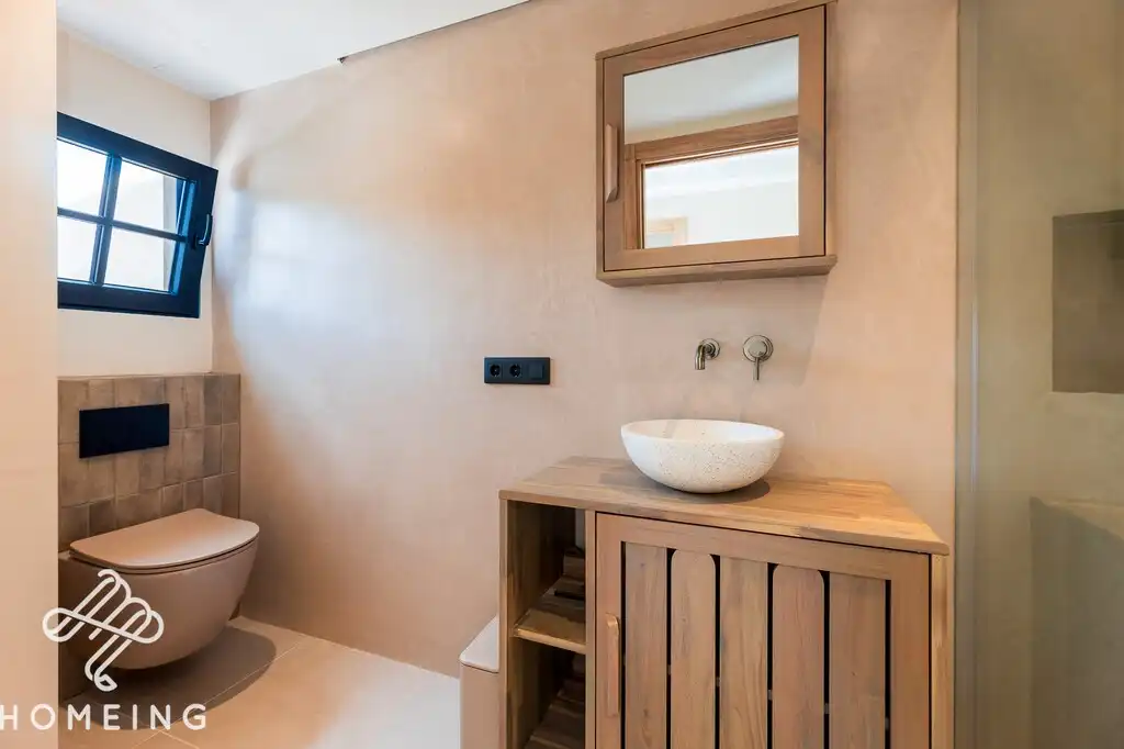 Bathroom of Country homes for rent in Llucmajor  with Air Conditioner, Private garden and Swimming Pool