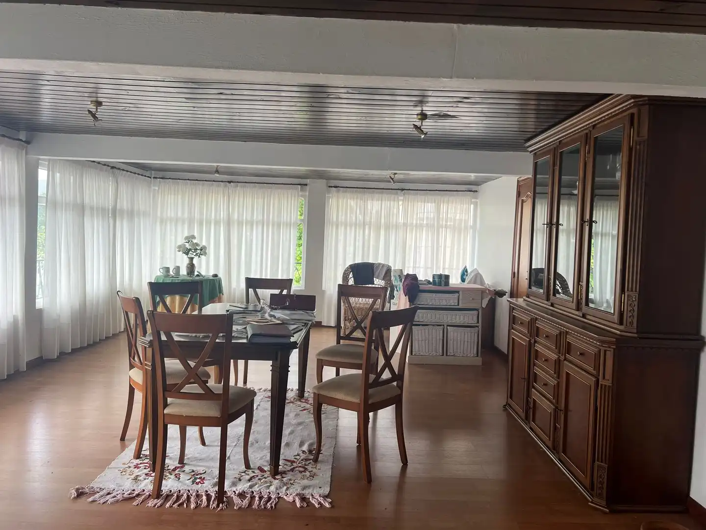 Esszimmer von Geschaftsraum zum Verkauf in Narón mit Heizung, Terrasse und Möbliert