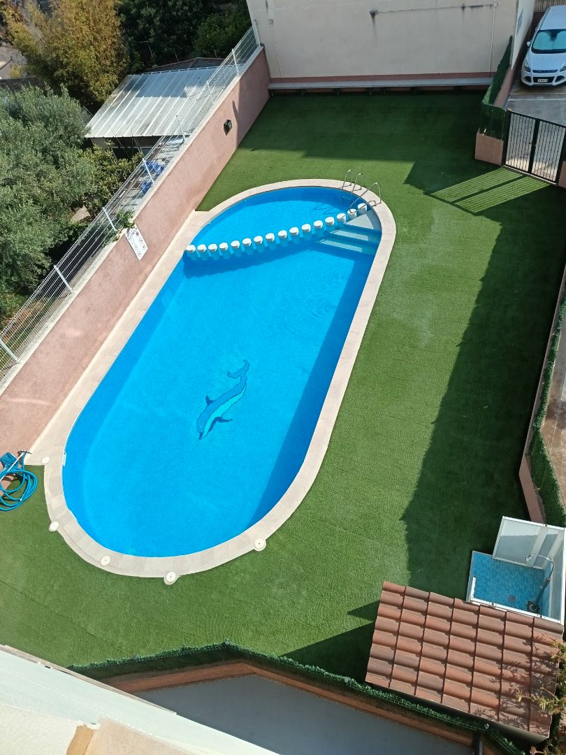 Swimming pool of Study for sale in Benicarló  with Furnished, Oven and Washing machine
