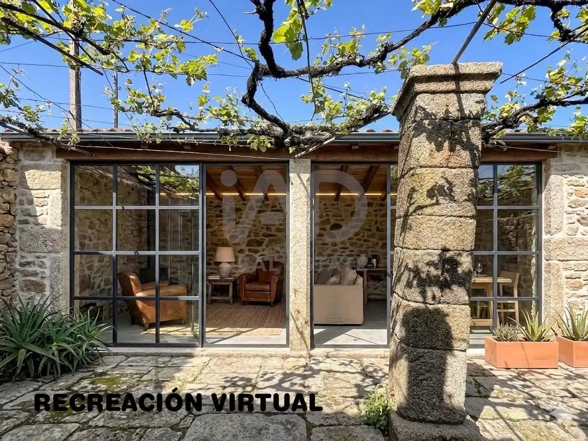 Terraza de Casa o chalet en venta en Ribadumia