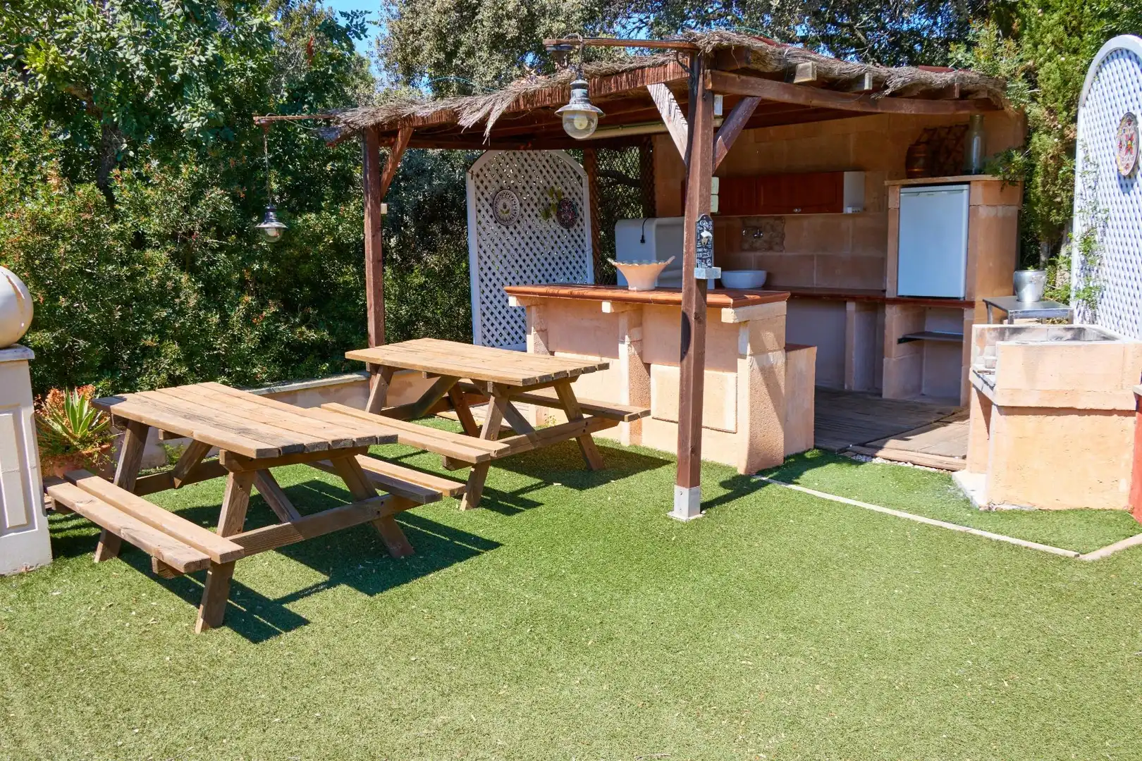 Terraza de Finca rústica en venta en Llucmajor con Aire acondicionado, Jardín privado y Terraza