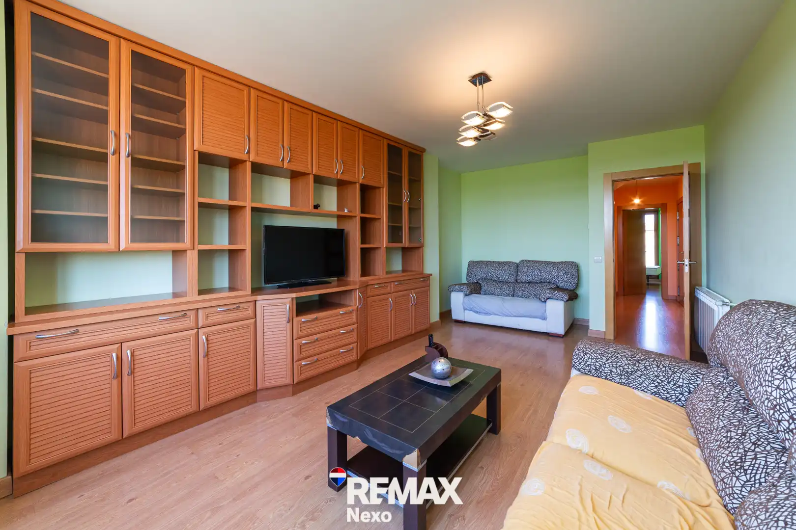 Sala de estar de Dúplex en venta en Villalpando con Calefacción, Parquet y Trastero