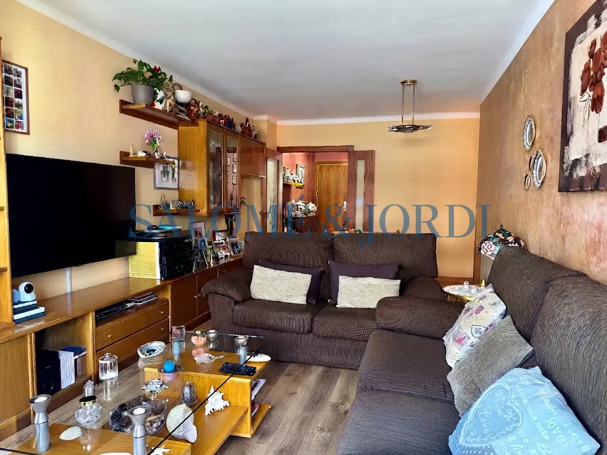 Wohnzimmer von Wohnung zum Verkauf in Mataró mit Heizung, Terrasse und Möbliert