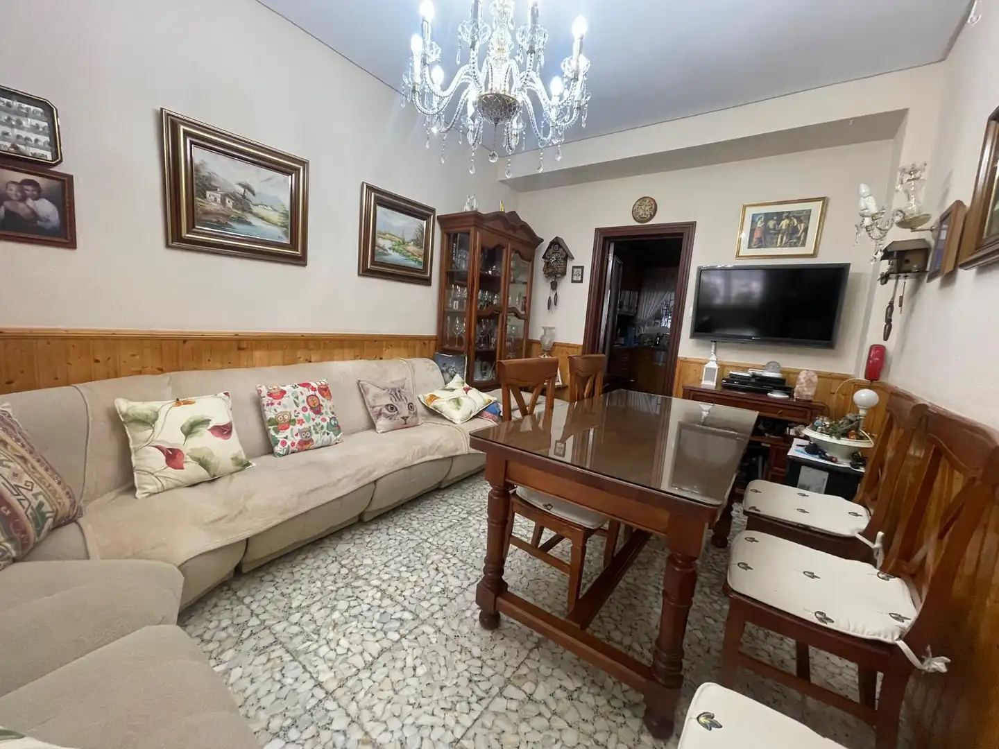 Living room of Detached homes for sale in Málaga  with Air Conditioner, Terrace and Balcony