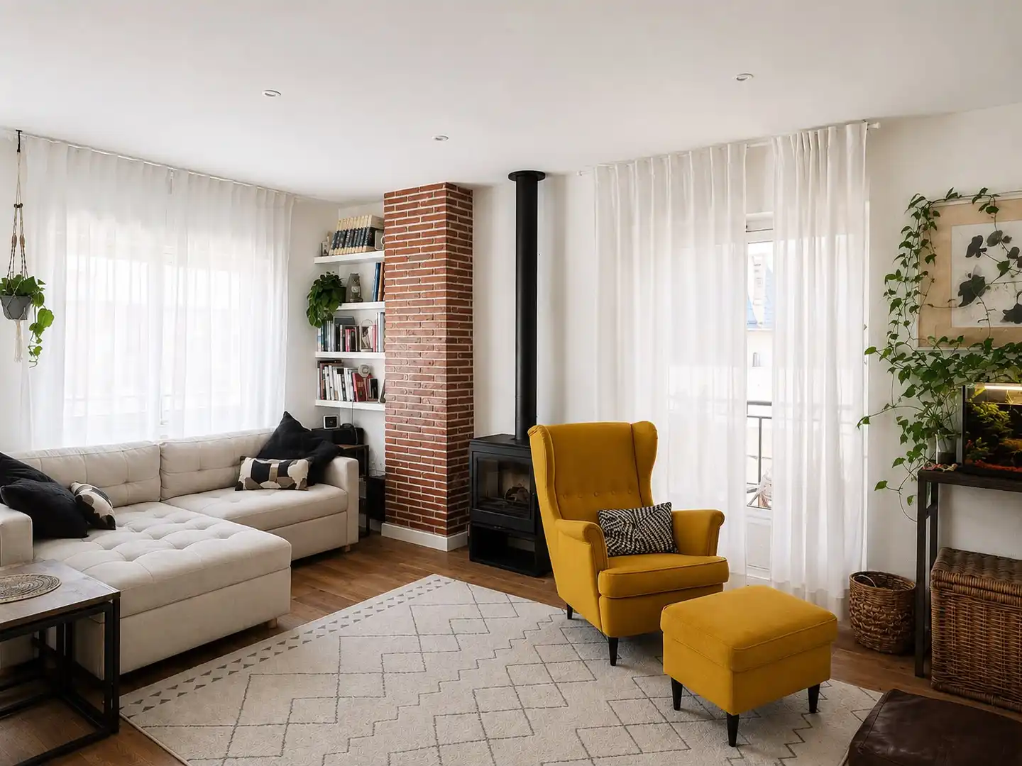 Sala de estar de Piso en venta en Centro