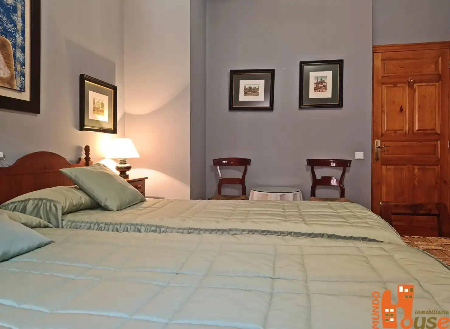 Schlafzimmer von Wohnung zum Verkauf in Real Sitio de San Ildefonso mit Heizung und Balkon