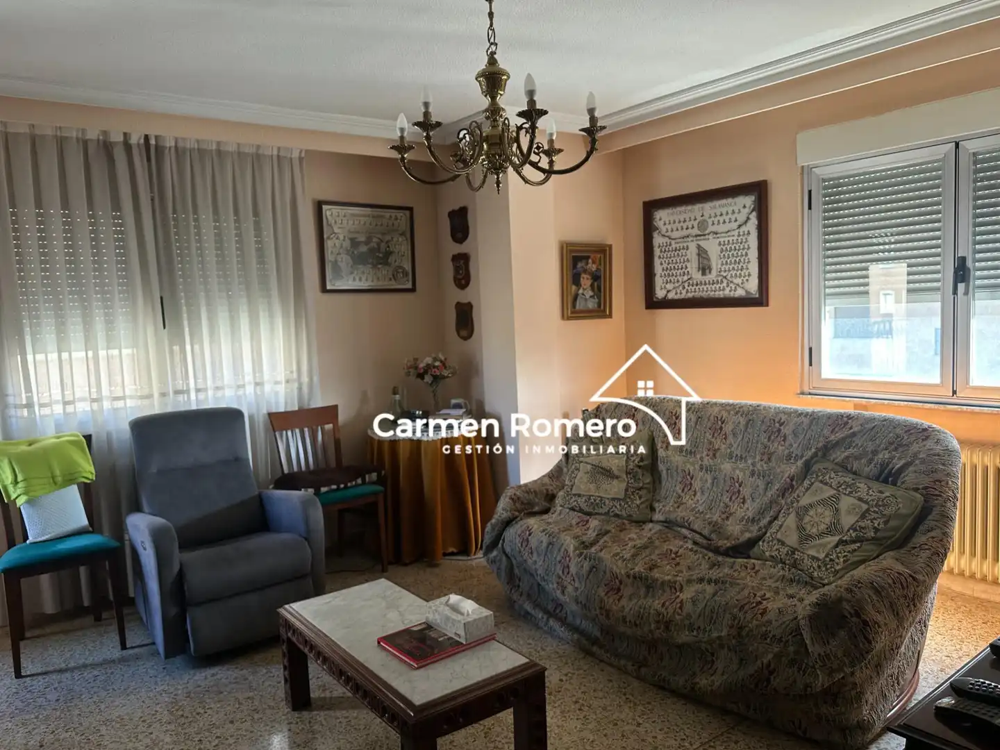 Sala de estar de Piso en venta en Salamanca con Aire acondicionado, Calefacción y Terraza
