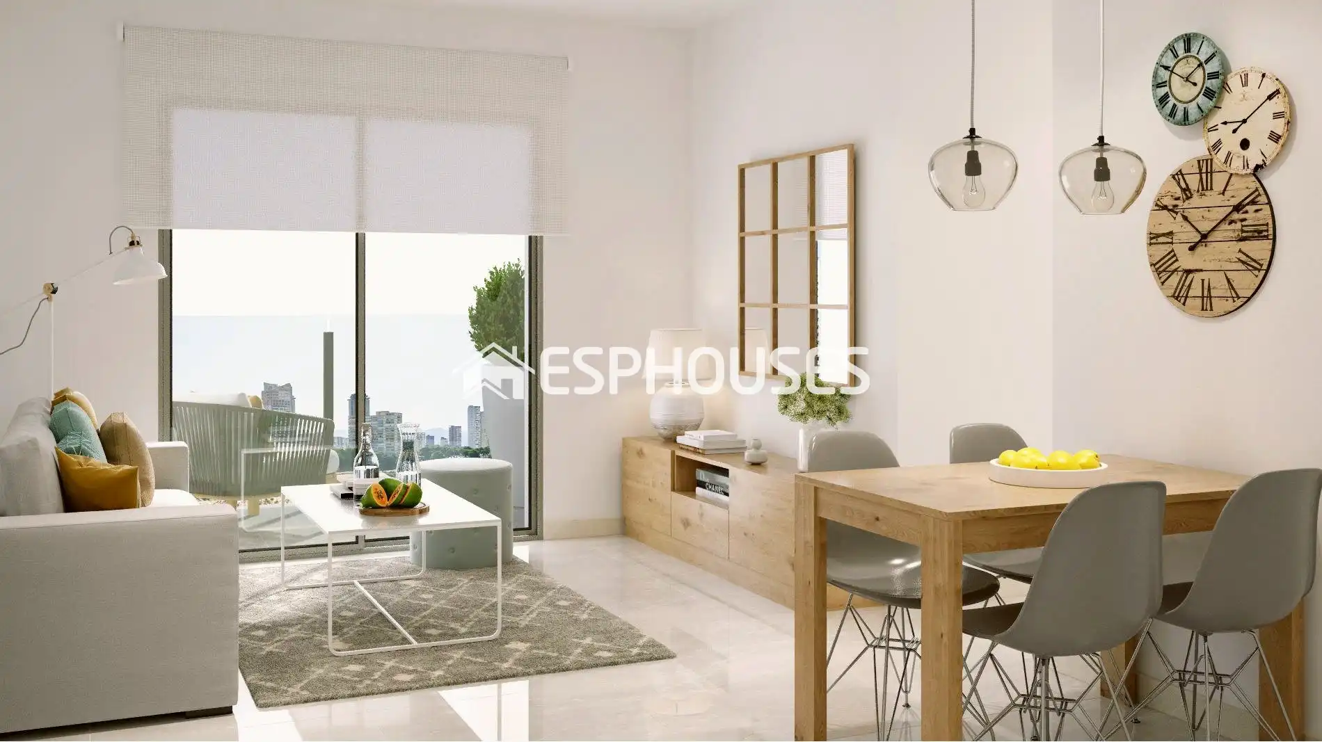Sala d'estar de Planta baixa en venda en Rabasa - Los Ángeles - San Agustín