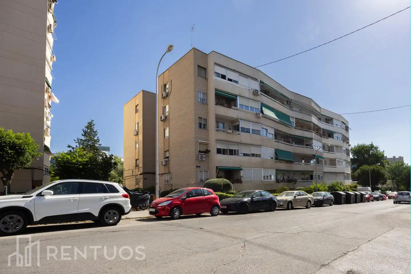 Vista exterior de Piso en venta en Madrid