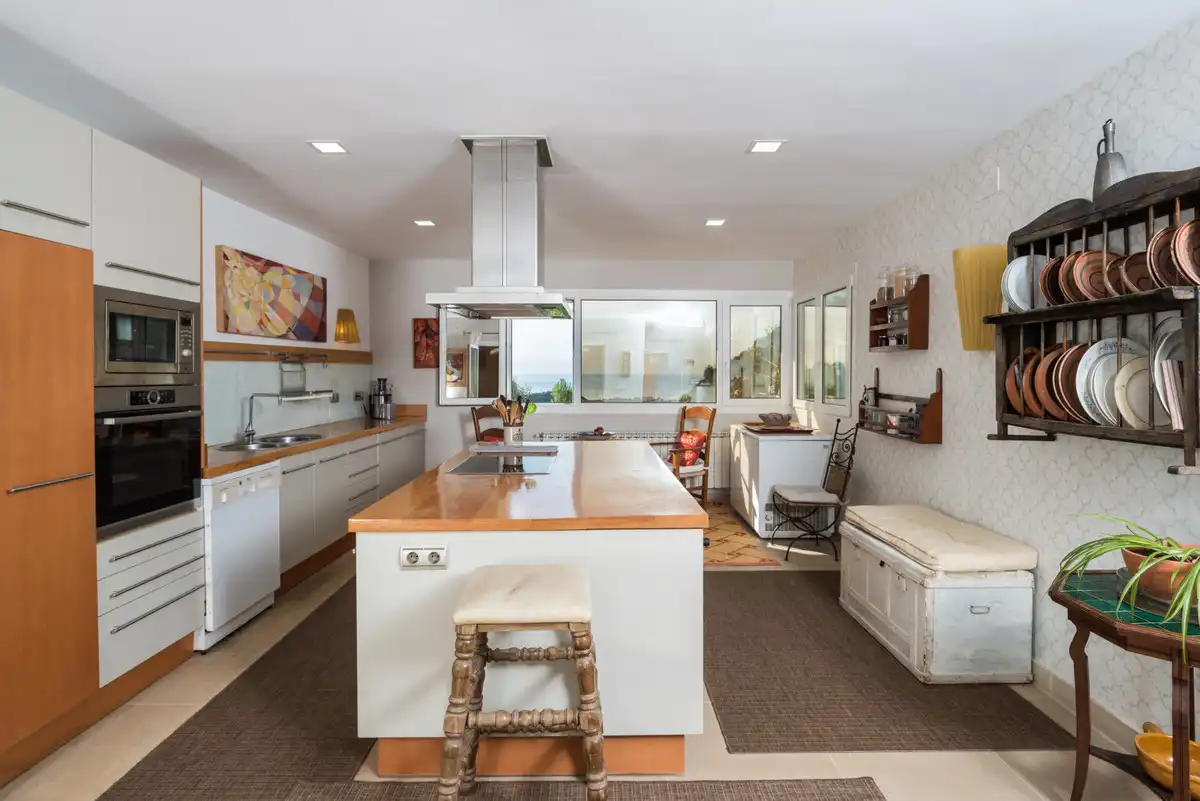 Kitchen of Houses for rent in Marbella  with Air Conditioner, Private garden and Terrace
