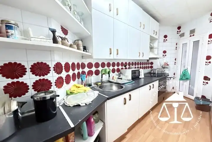 Cocina de Piso en venta en Esplugues de Llobregat con Aire acondicionado, Calefacción y Terraza