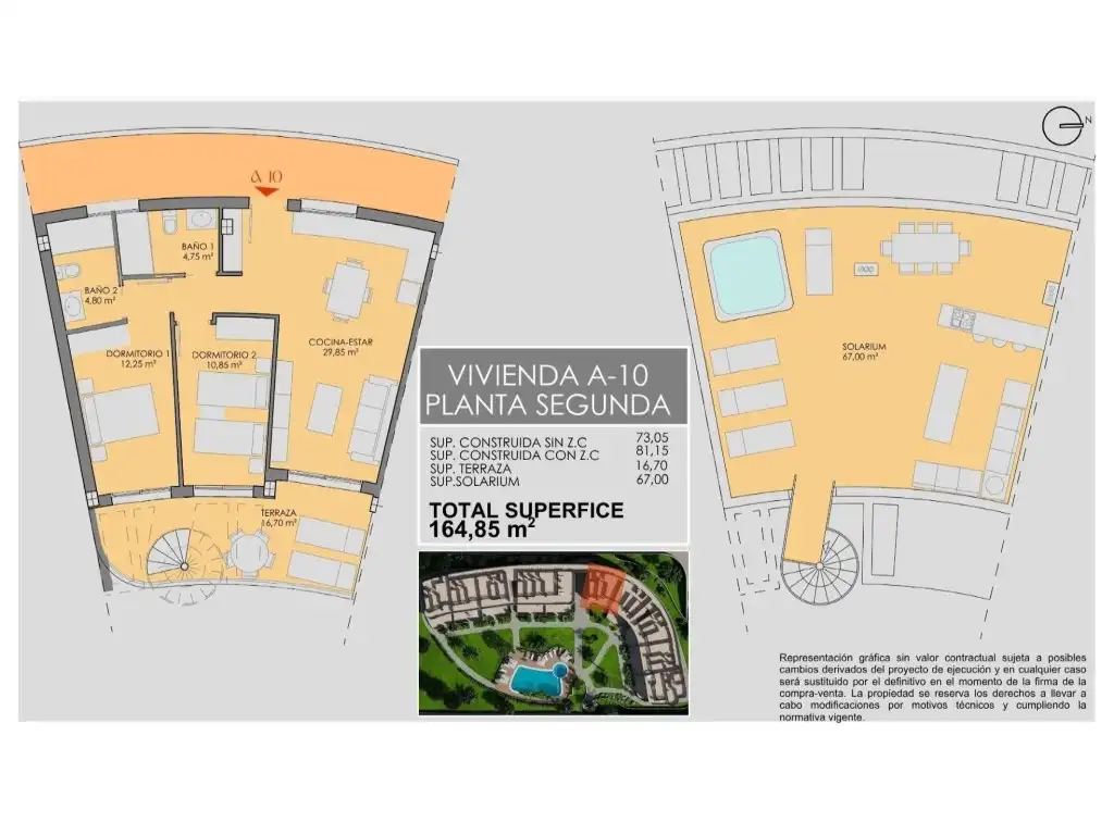Attique avec piscine à vendre à Las Lomas de Rame - Bahía Bella, imagen 23