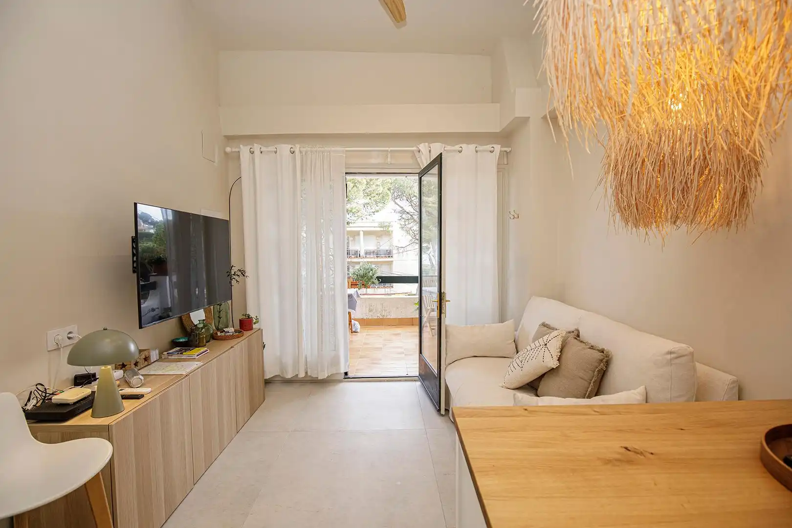 Sala de estar de Apartamento de alquiler en Pals