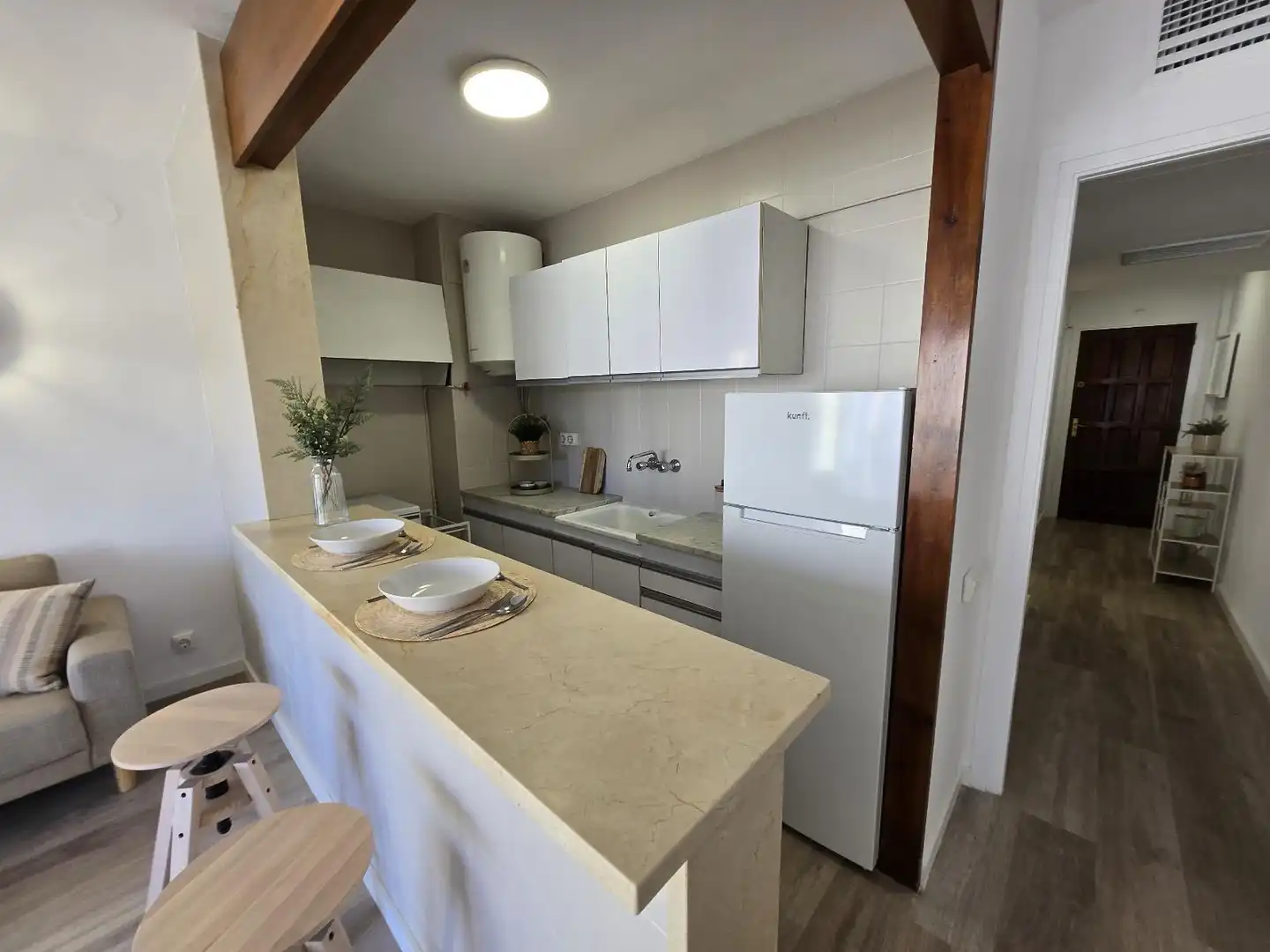 Cuina de Pis en venda en Salou amb Aire condicionat, Calefacció i Moblat