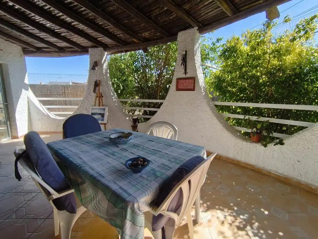 Terraza de Casa o chalet en venta en Mazarrón con Aire acondicionado, Jardín privado y Terraza