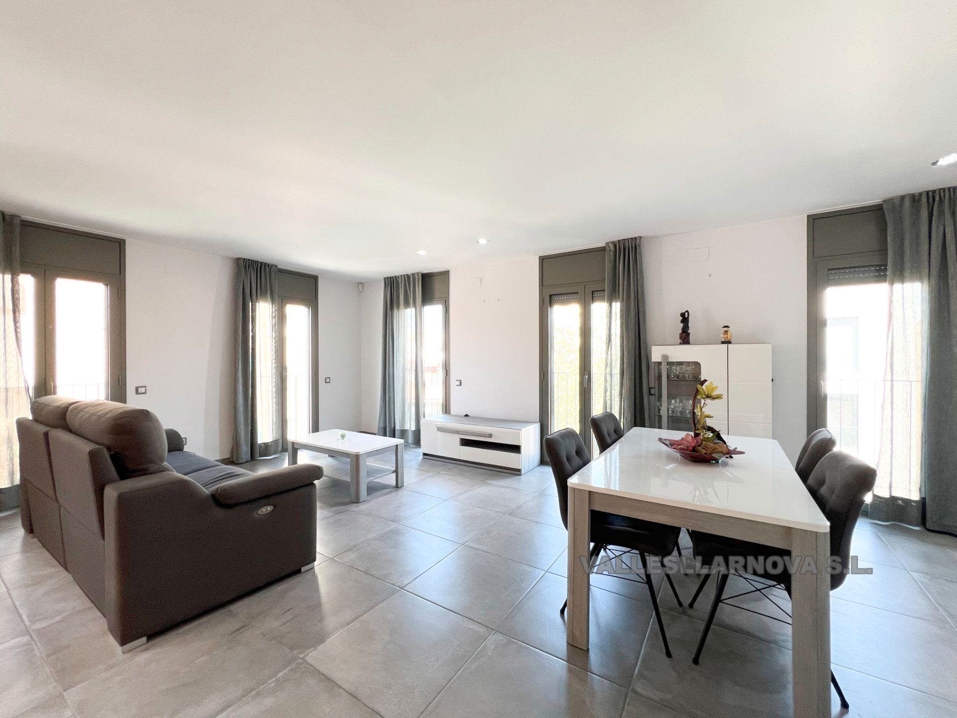 Sala d'estar de Àtic en venda en Mollet del Vallès amb Aire condicionat, Calefacció i Terrassa