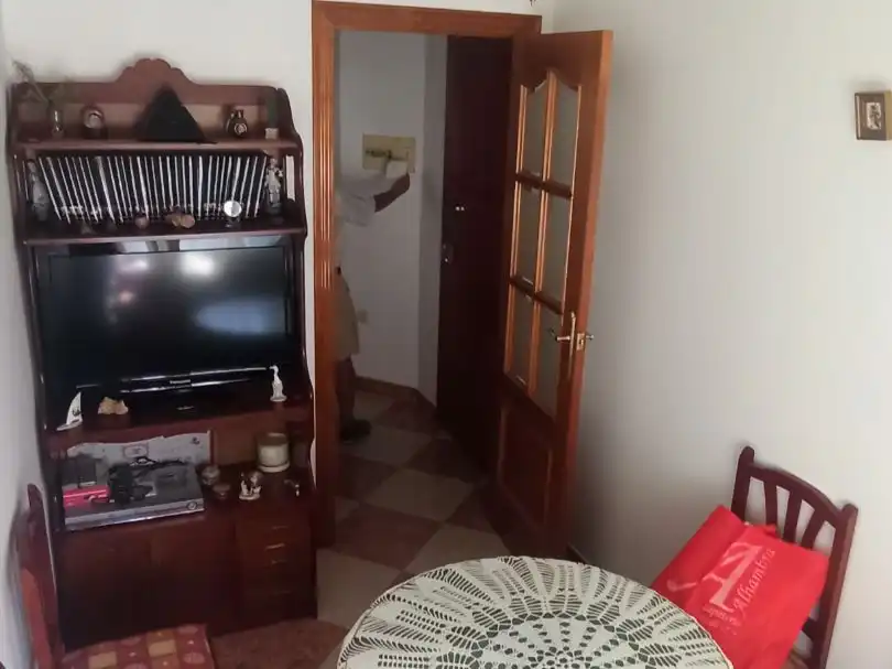 Sala d'estar de Pis en venda en Fuente del Maestre amb Aire condicionat i Balcó