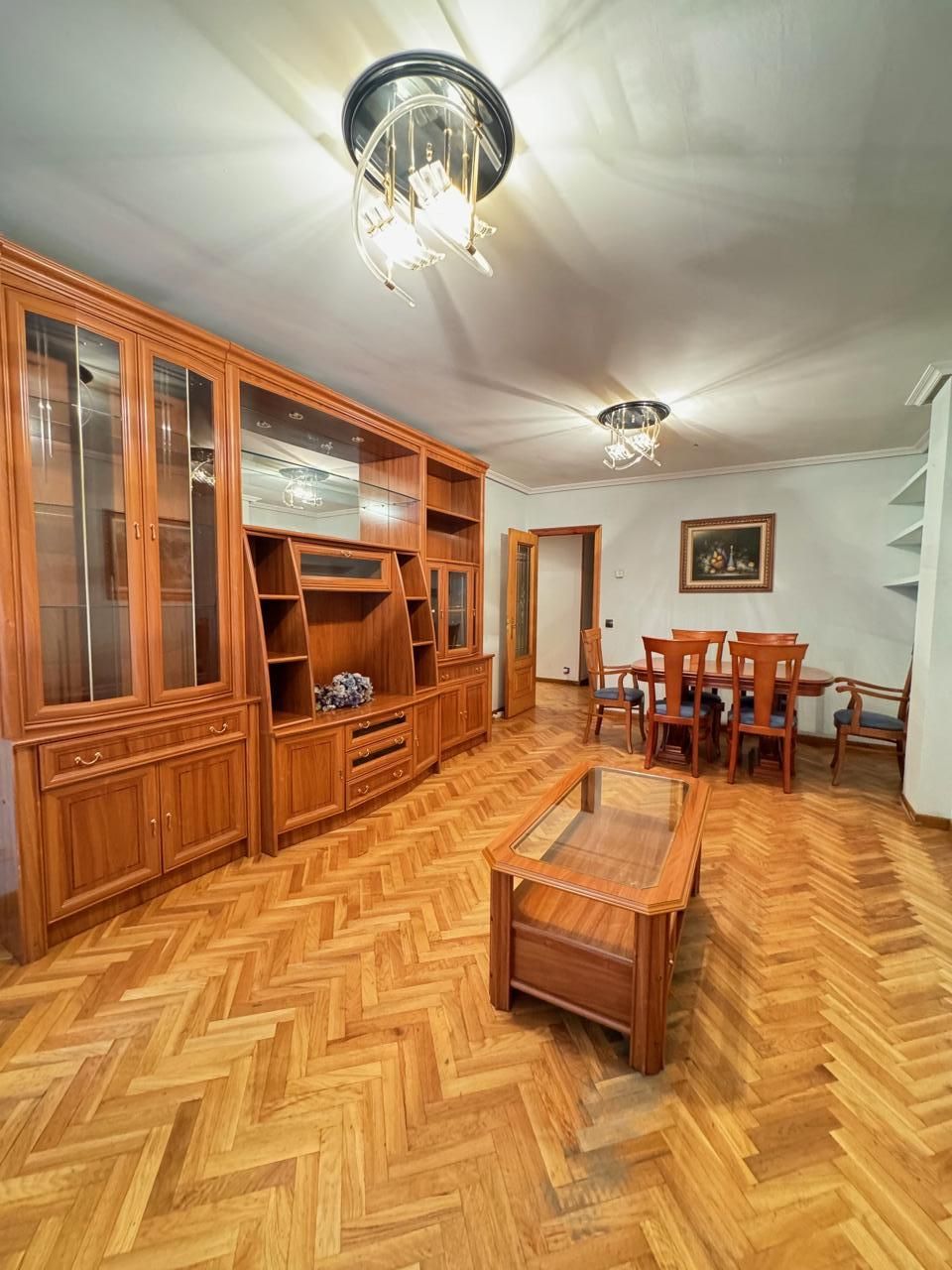 Living room of Flat to rent in Segovia Capital  with Heating, Terrace and Furnished